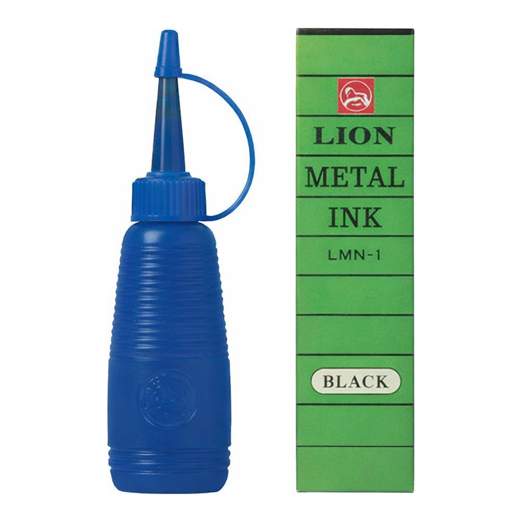 OFFICENEX 라이온 금속용잉크 28ml 청색