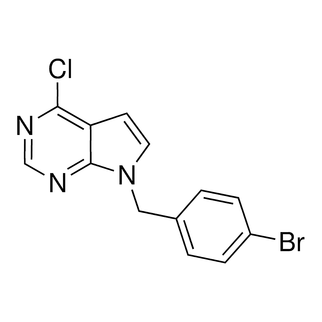 Merck 7-(4-Bromobenzyl)-4-chloro-7H-pyrrolo[2,3-d]pyrimidine