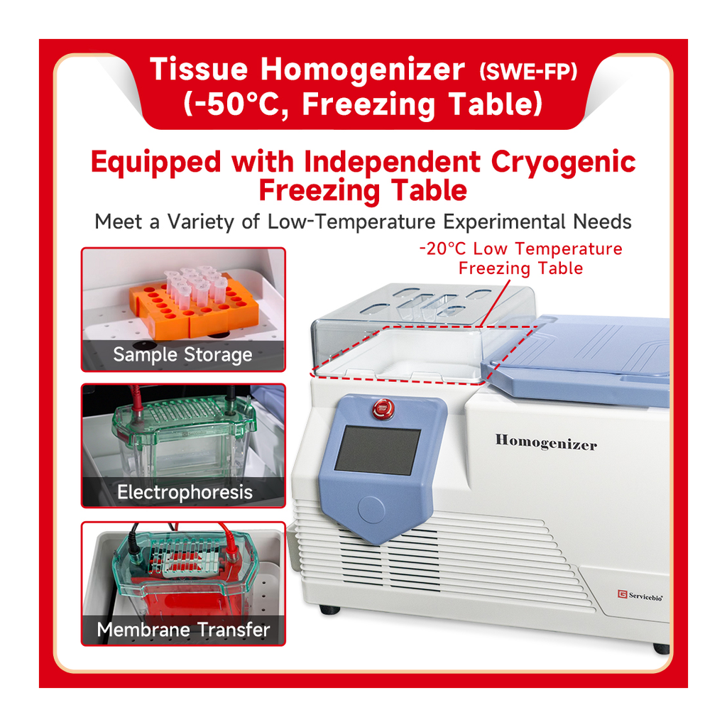 Servicebio Tissue Homogenizer Low Temperature (-50℃, Freezing Table)