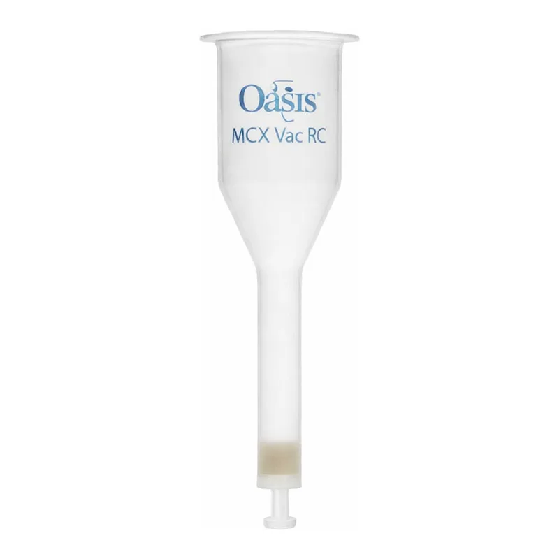 Waters Oasis MCX 20 cc Vac RC Cartridge, 60 mg Sorbent per Cartridge, 60 µm, 50/pk