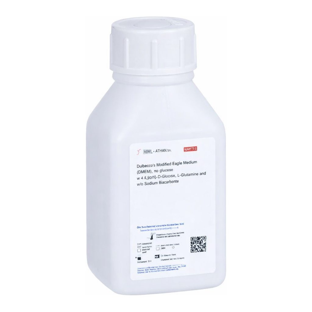 Himedia Dulbecco`s Modified Eagle Medium (DMEM), High Glucose w/ 4.5gm Glucose per litre and 25mM HEPES buffer w/o L-Glutamine, Sodium bicarbonate and Sodium pyruvate