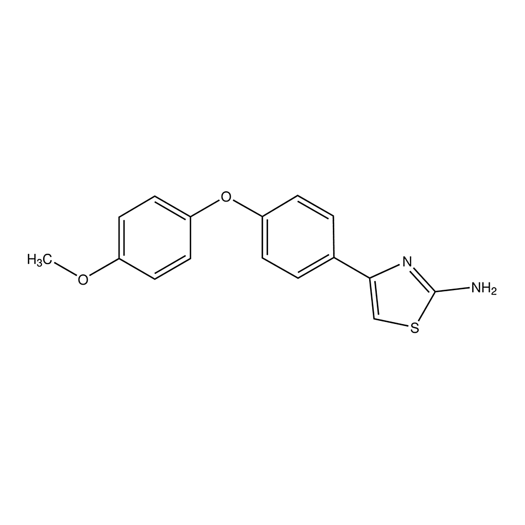 Merck 4-(4-(4-Methoxyphenoxy)phenyl)thiazol-2-amine