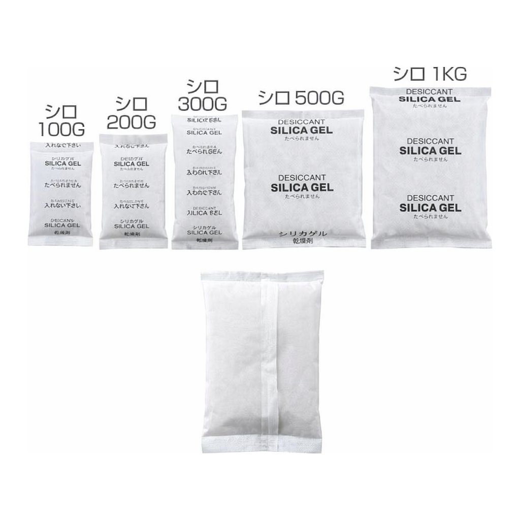 AS ONE Silica Gel Desiccant (Nonwoven Fabric Packaging), 부직포 실리카 젤 건조제