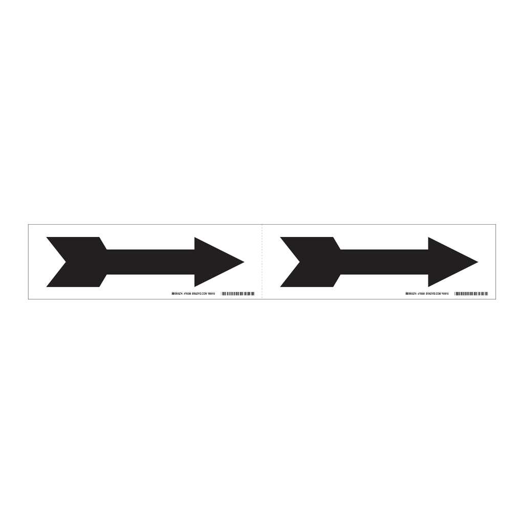 Brady Self-Sticking Vinyl Arrow