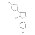 Merck 4-(4-Bromophenyl)-1-(4-chlorophenyl)-1H-pyrazol-5-amine