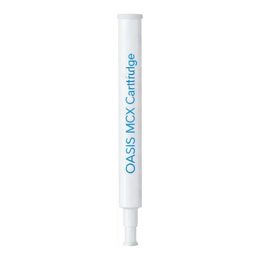 Waters Oasis MCX 1 cc Flangeless Vac Cartridge, 30 mg Sorbent per Cartridge, 30 µm, 100/pk