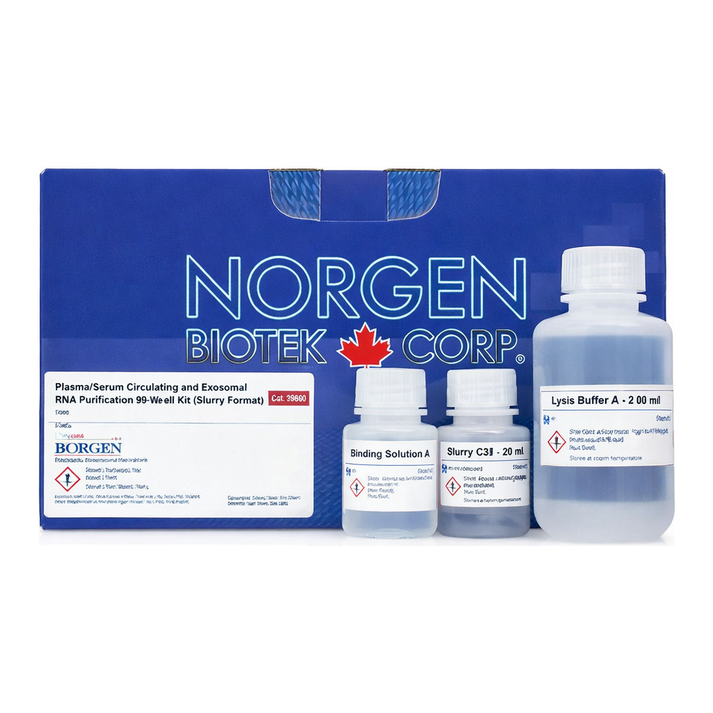 Norgen Plasma/Serum Circulating and Exosomal RNA Purification 96-well Kit (Slurry Format)
