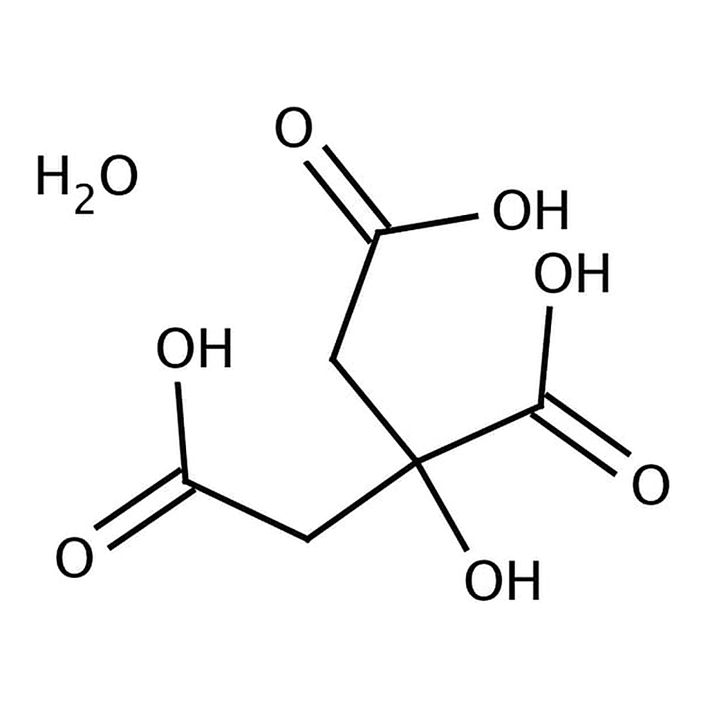 Thermo Fisher Scientific Citric acid monohydrate, 99.5-100.5% (by anhydrous basis), granular, USP, Multi-Compendial, GMP, J.T.Baker