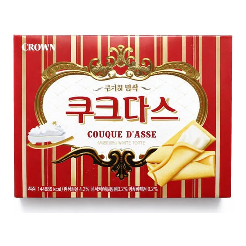 OFFICENEX 크라운 쿠크다스 화이트(128g)