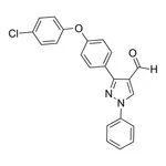 Merck 3-(4-(4-Chlorophenoxy)phenyl)-1-phenyl-1H-pyrazole-4-carbaldehyde