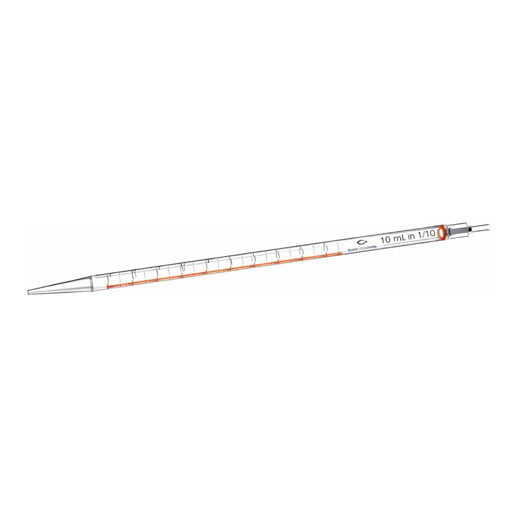 Greiner Bio One PIPETTE, 10 ML, GRADUATED 1/10 ML, STERILE,PLASTIC-PLASTIC PACKAGING, SINGLE PACKED