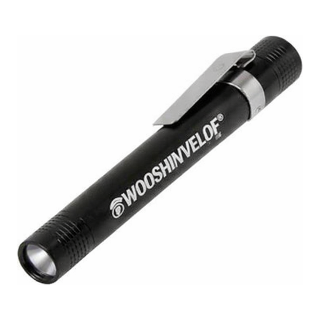 OFFICENEX [P]1와트 포켓슬림 LED 라이트(WS-0343/블랙/NAVI)