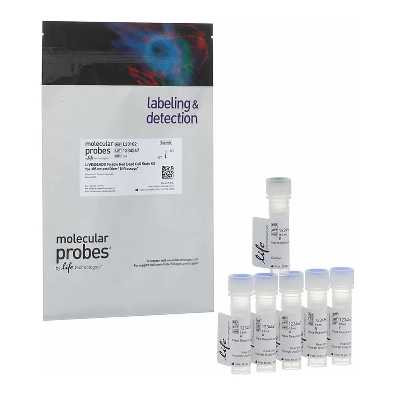 Thermo Fisher Scientific LIVE/DEAD Fixable Red Dead Cell Stain Kit, for 488 nm excitation, 200 Assays