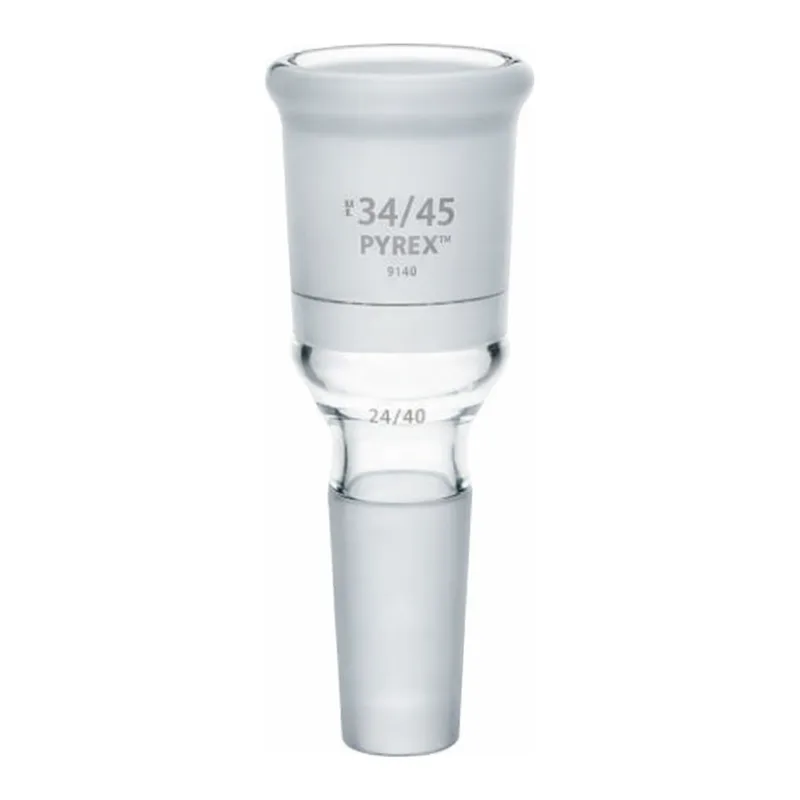 Thermo Fisher Scientific PYREX Reducing Glass Joint Adapters, Outer standard taper joint: 24/40; Inner standard taper joint: 19/38