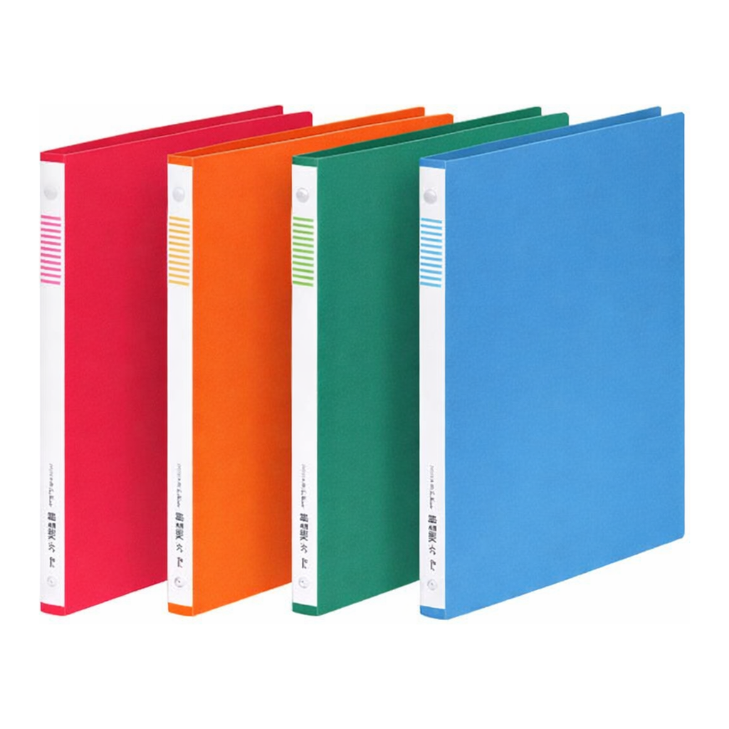 OFFICENEX 문화 수입지 3공O링바인더 (2cm/B344-71/청색)