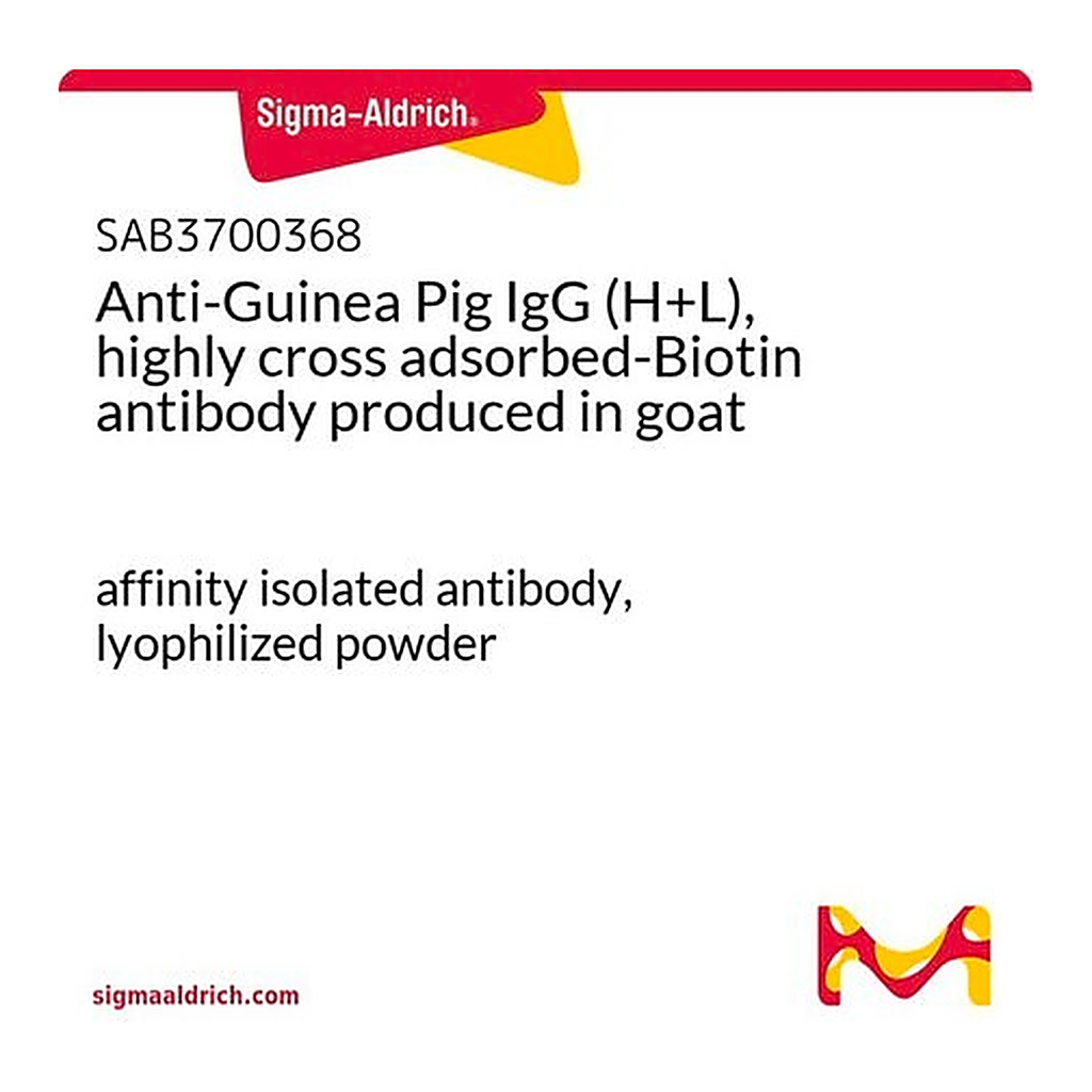 Merck Anti-Guinea Pig IgG (H+L), highly cross adsorbed-Biotin antibody produced in goat