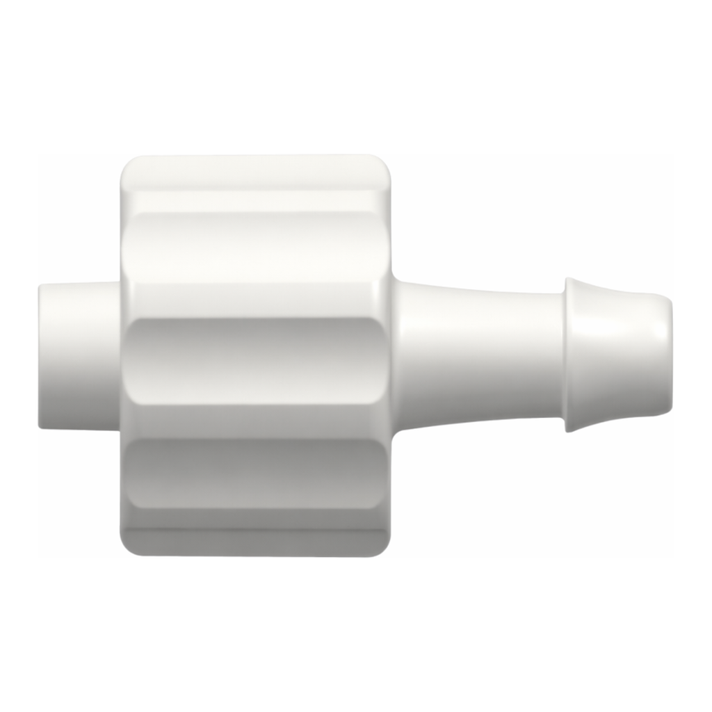 Male Luer Integral Lock Ring to 500 Series Barb, 1/8` (3.2 mm) ID Tubing