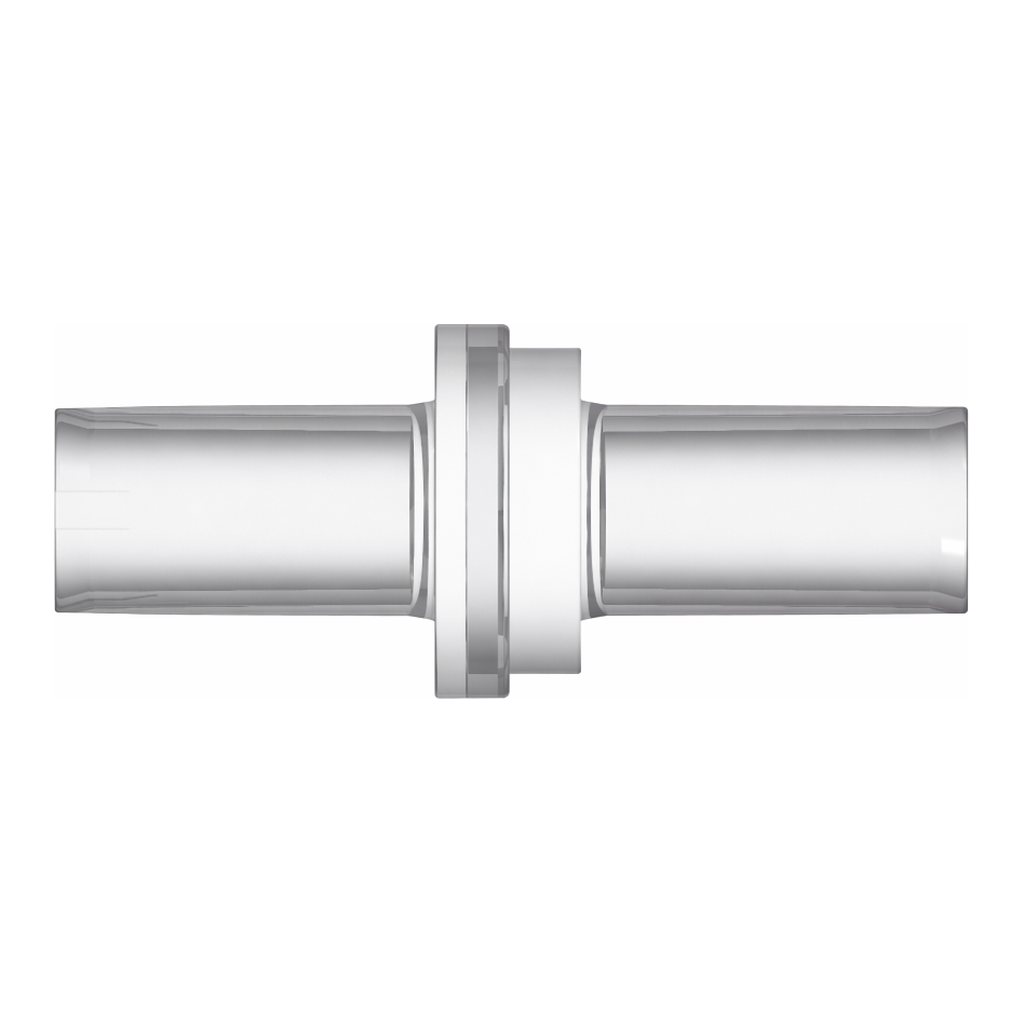 High Flow Check Valve, Pocket for 6.8 mm OD Tubing to Pocket for 6.8 mm OD Tubing