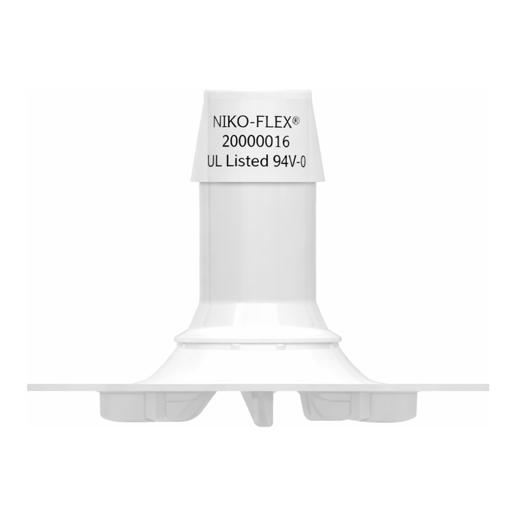 Bag Port with 600 Series Barb, 1/2` (12.7 mm) Tubing ID, USP Class VI, Animal-free Granuflex Polyethylene