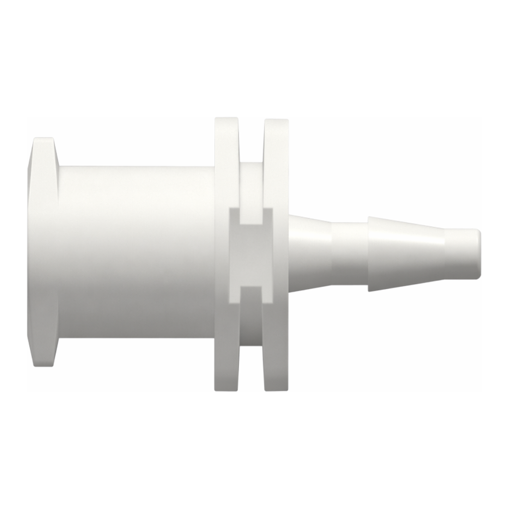 Female Luer Lug Style to Classic Series Barb, 1/16` (1.6 mm) ID Tubing