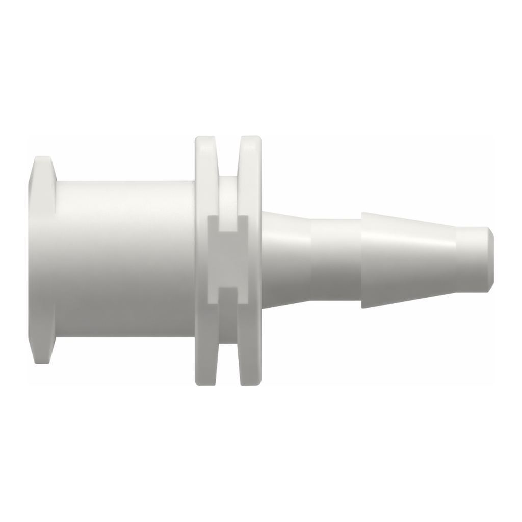 Female Luer Lug Style to Classic Series Barb, 3/32` (2.4 mm) ID Tubing