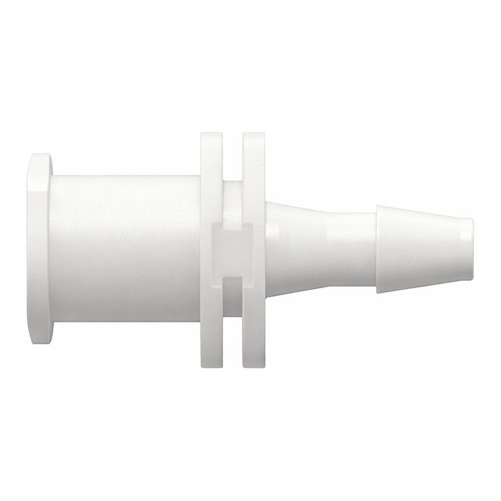 Female Luer Lug Style to 200 Series Barb, 3/32` (2.4 mm) ID Tubing