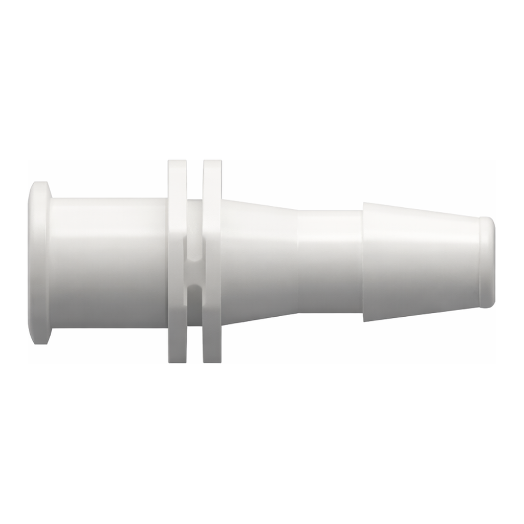 Female Luer Lug Style to 200 Series Barb, 5/32` (4.0 mm) ID Tubing
