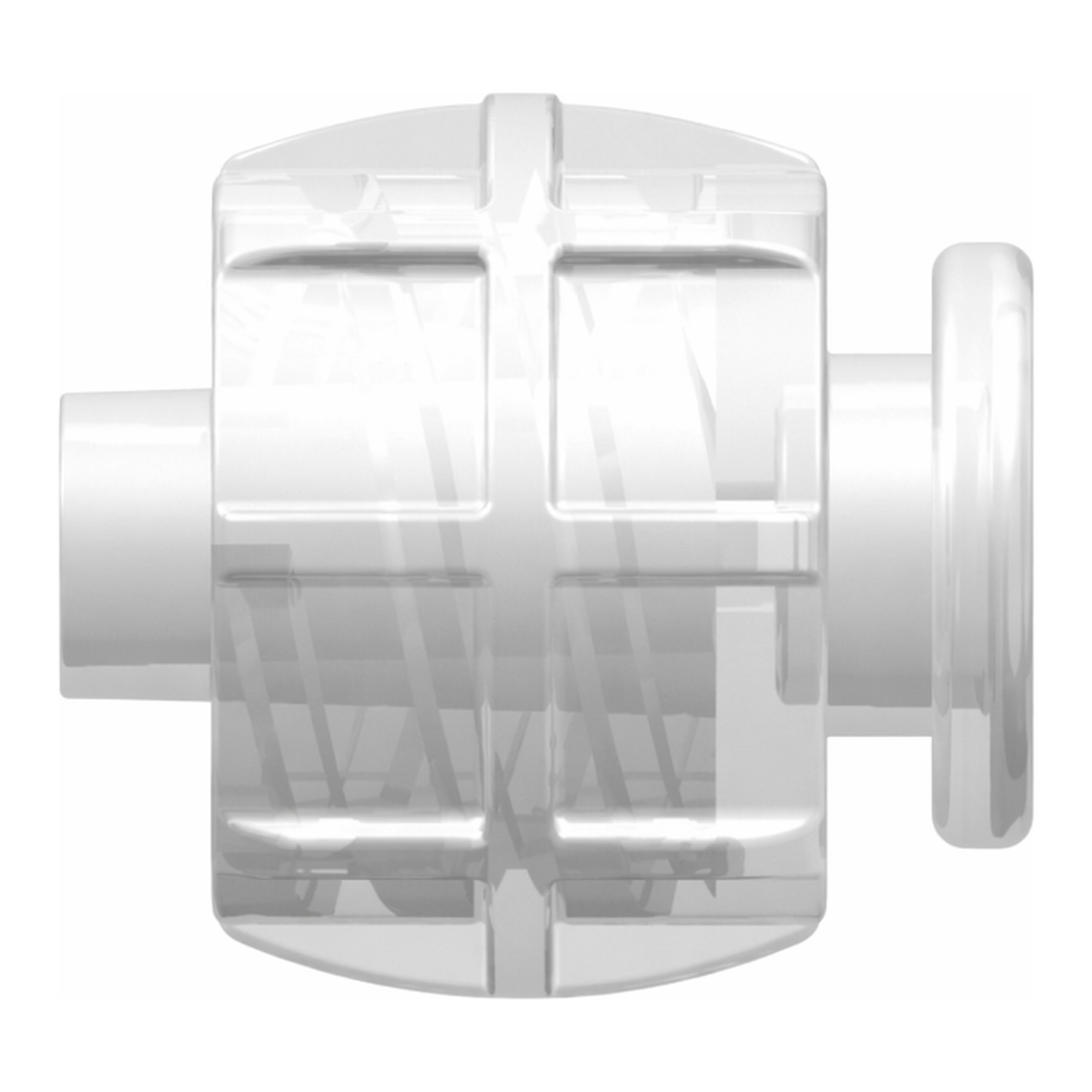 Male Taper Seal, Non-Luer Plug with Tether Recess