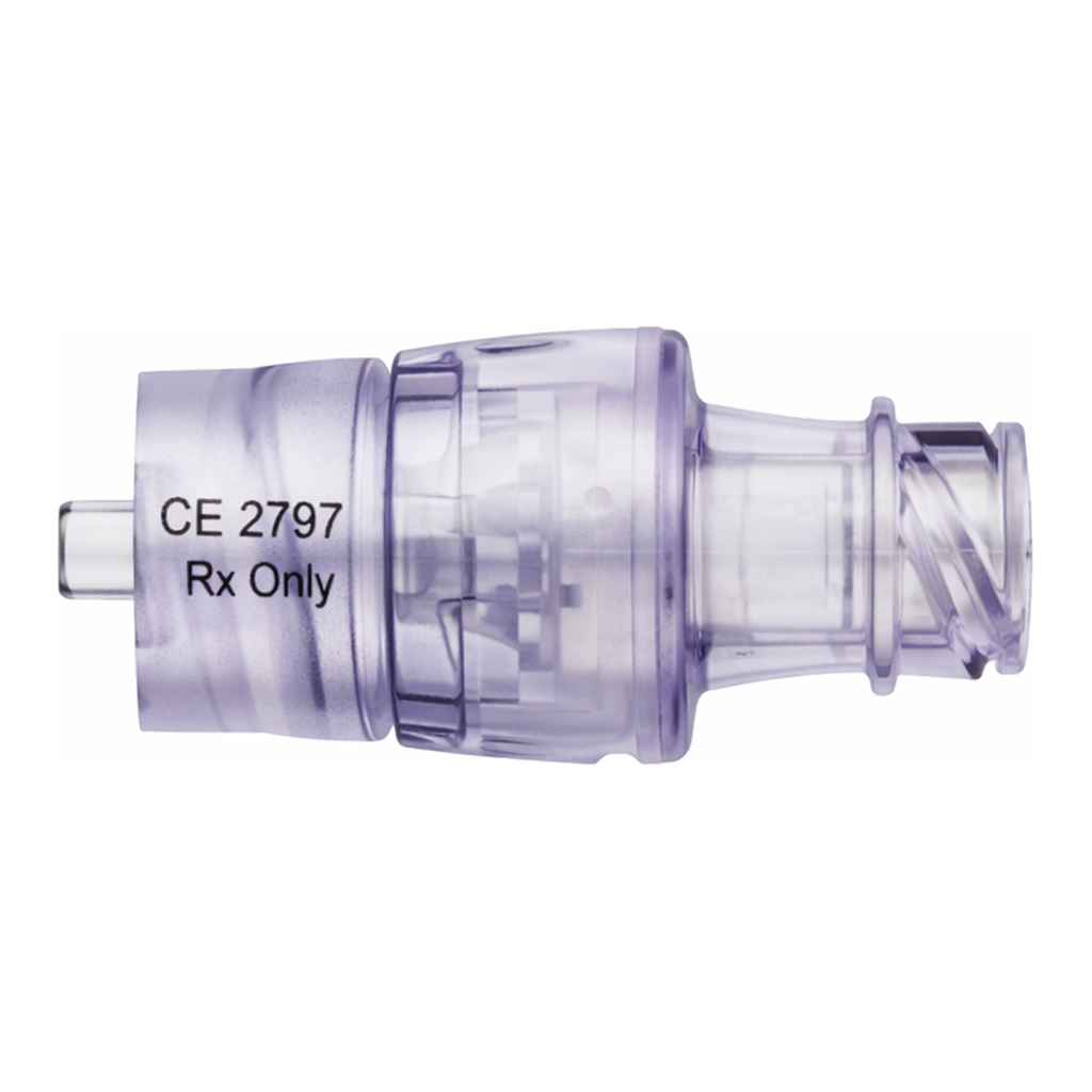 Neutral Pressure Needlefree Valved Female Luer to Male Locking Luer
