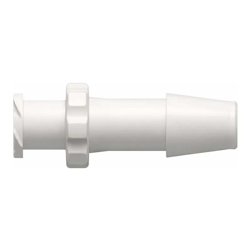 Female Luer Thread Style to 300 Series Barb, 1/4` (6.4 mm) ID Tubing