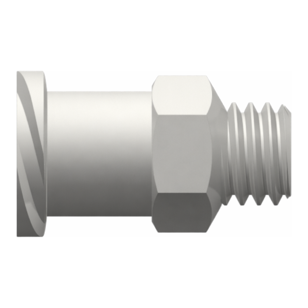 Female Luer Thread Style with 1/4` Hex to 10-32 UNF Thread
