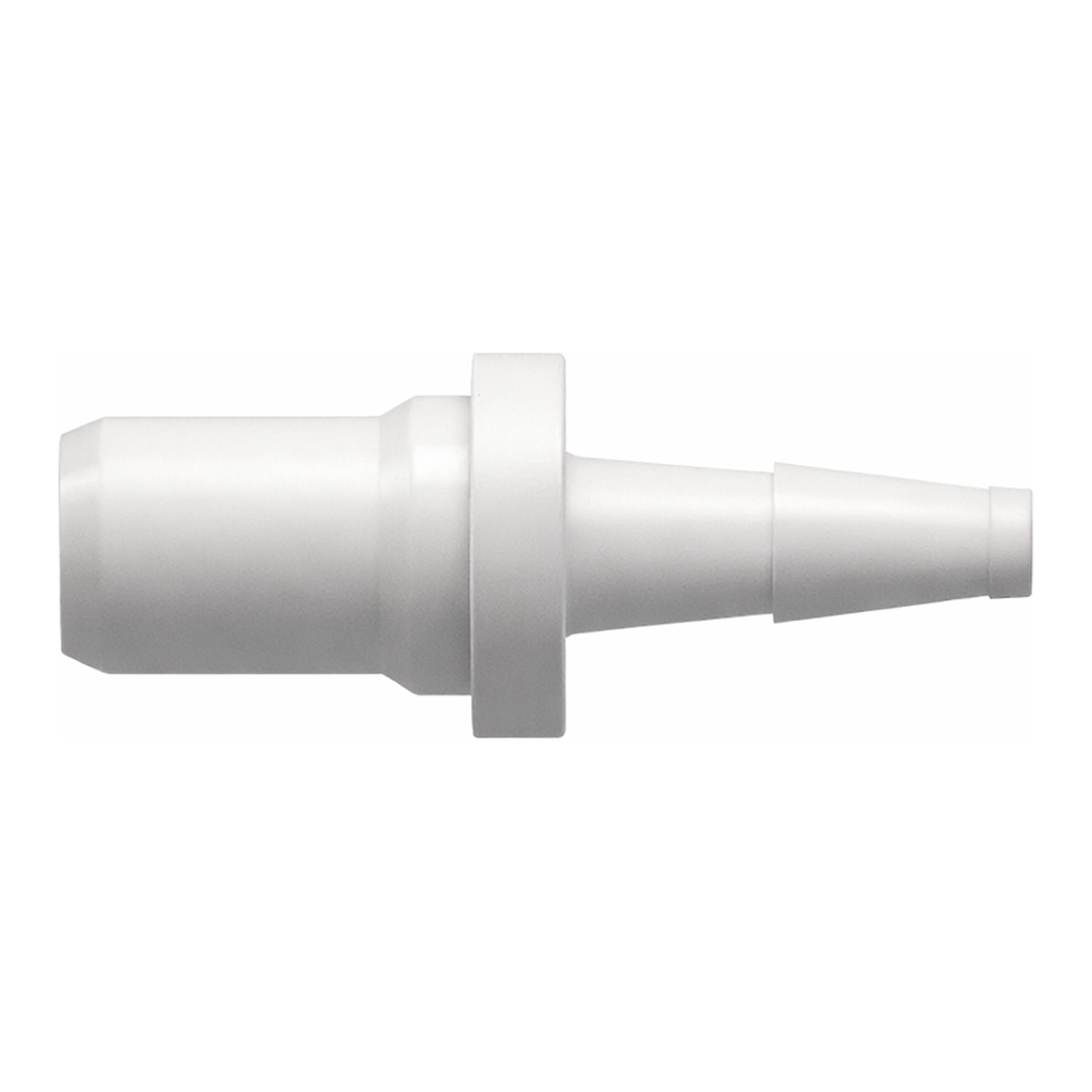 Ultrasonically Weldable Fitting to Classic Series Barb, 1/16` (1.6 mm) ID Tubing