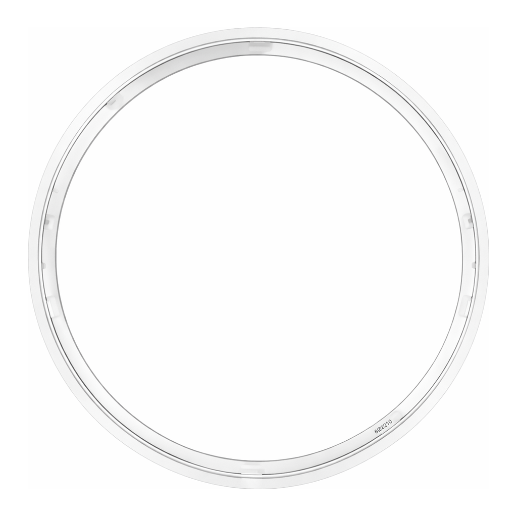 Molded Gasket for 2 inch Flange Fittings, Platinum-Cured Silicone