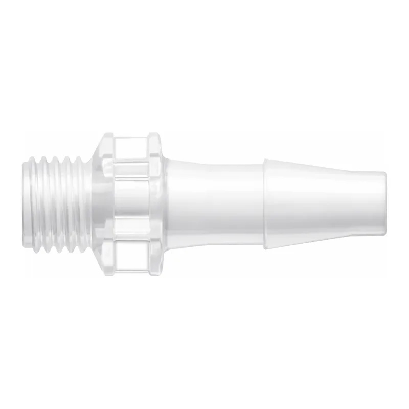 1/4-28 UNF Thread with 5/16` Hex to Classic Series Barb, 5/32` (4.0 mm) ID Tubing