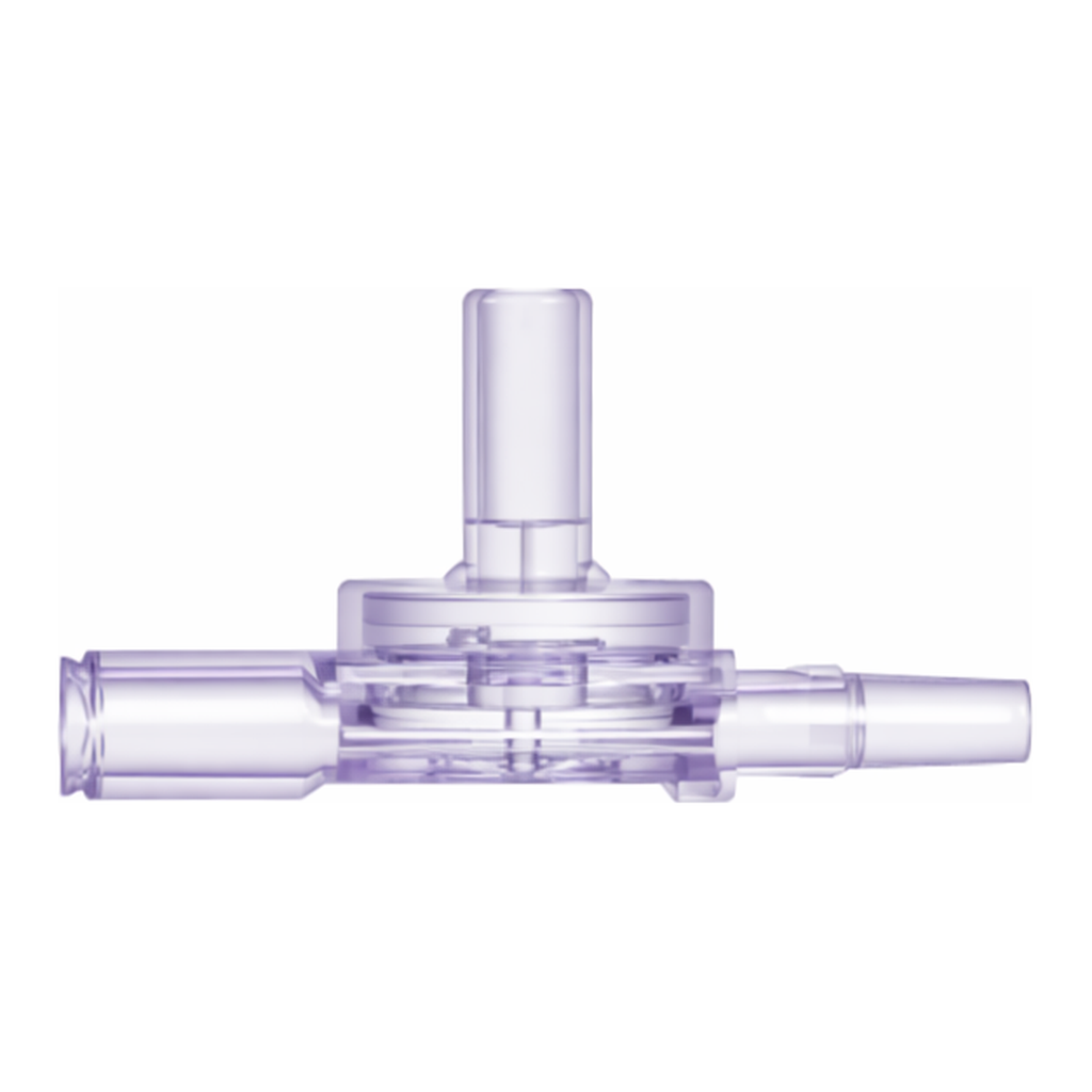 Double Check Valve, Tubing Pocket Chimney Port, 2-5 PSI Cracking Pressure