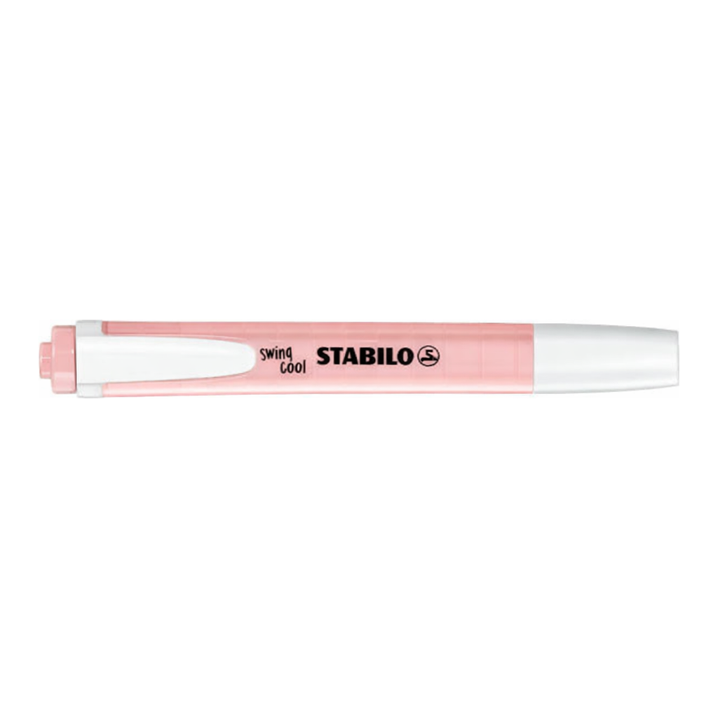 OFFICENEX 스타빌로 스윙쿨파스텔형광펜(4.0mm 핑크 블러쉬)