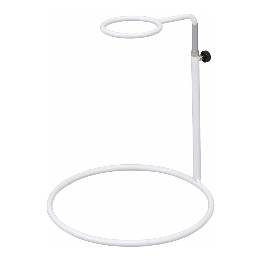 AS ONE Adjustable Funnel Stand(POWLAC Coated), 높이 조절 깔때기 스탠드(파우락 피복)