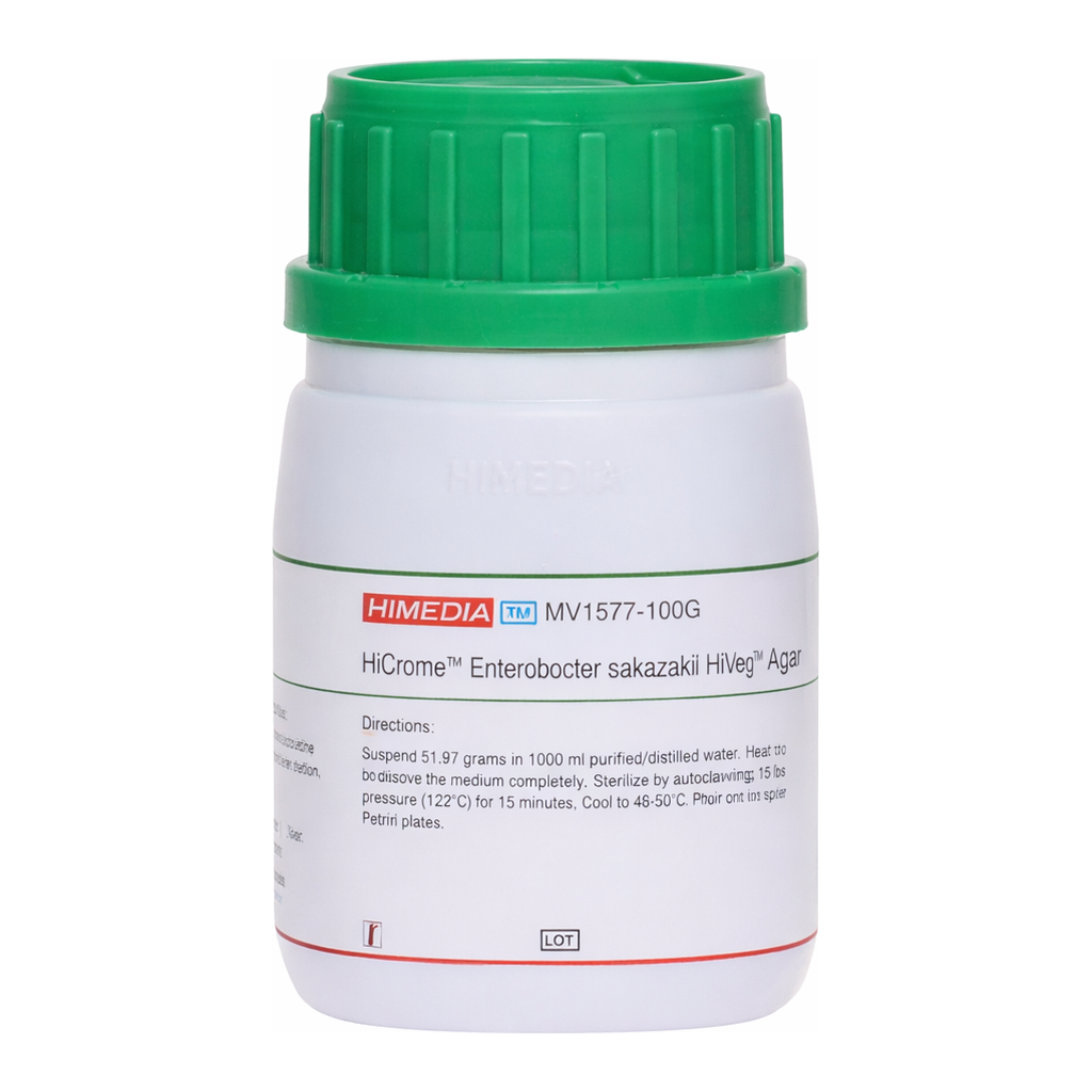 Himedia HiCrome Enterobacter sakazakii HiVeg  Agar (HiCrome Cronobacter sakazakii  HiVeg Agar)