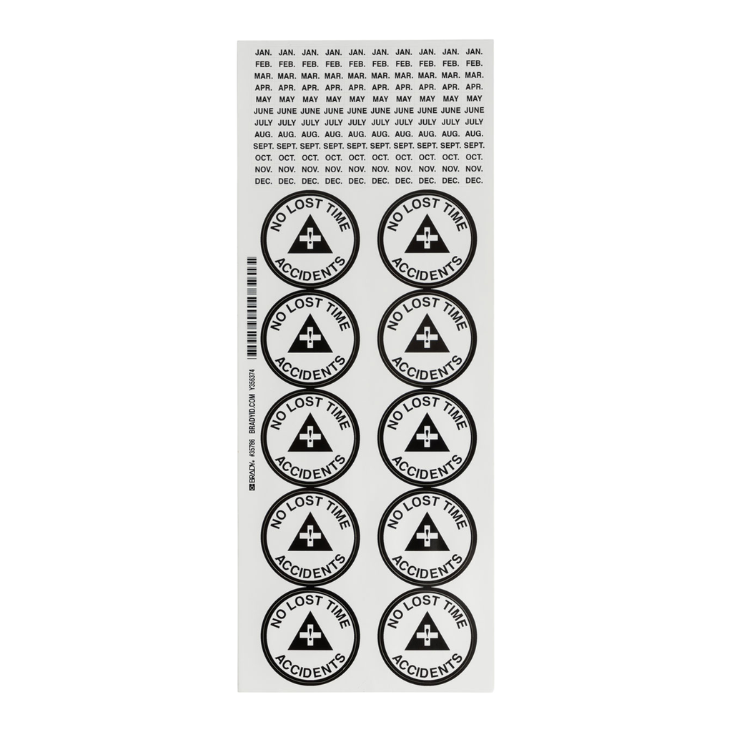 Brady Hard Hat Labels