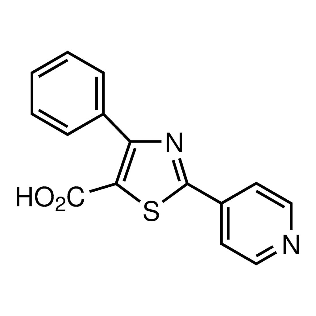Merck 4-Phenyl-2-(4-pyridyl)thiazole-5-carboxylic acid