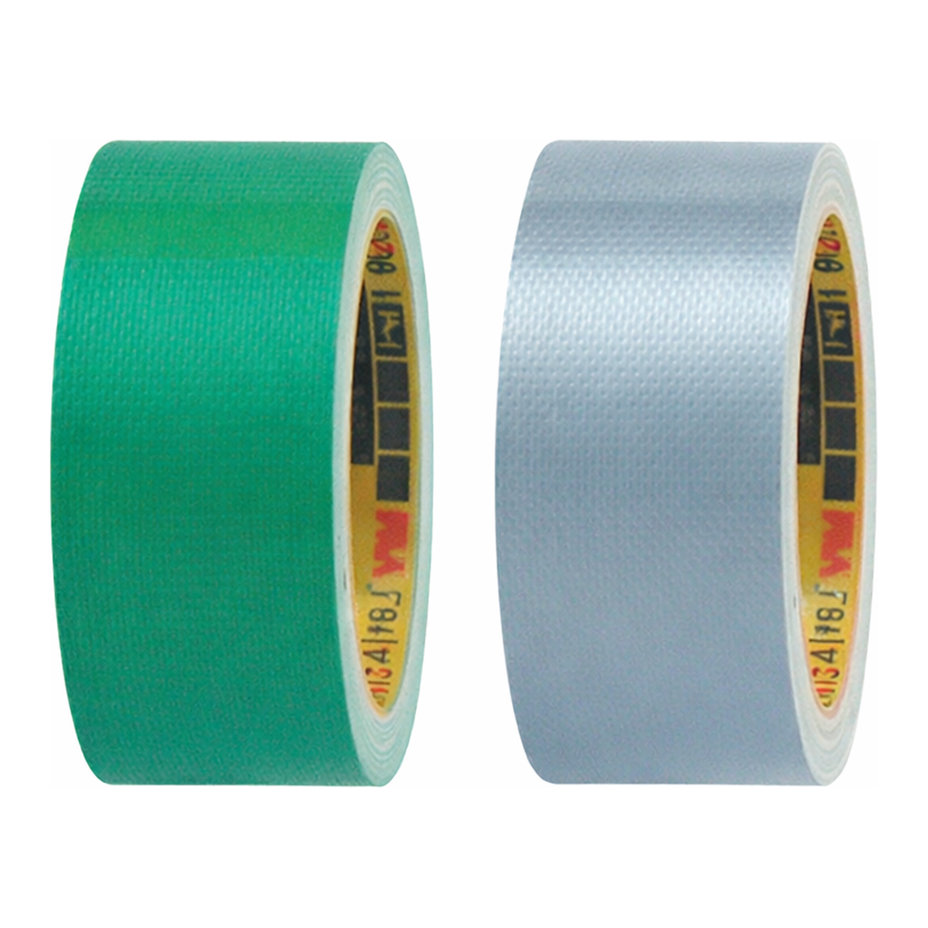 Daihan Science 3M Scotch “971” Multiuse High-strength Cloth Tape, Gray & Green, w46mm×L10m<br