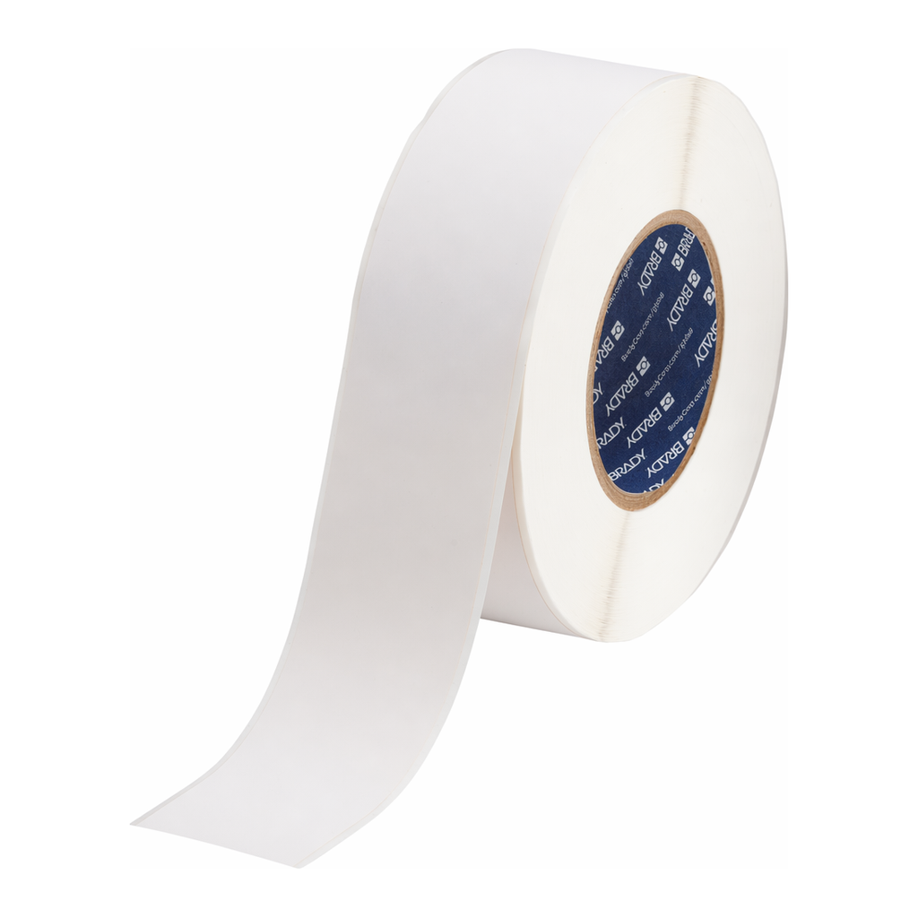 Brady High Temperature Flame Retardant Polyimide Wrap Around Label Tape for 3" Core Printers
