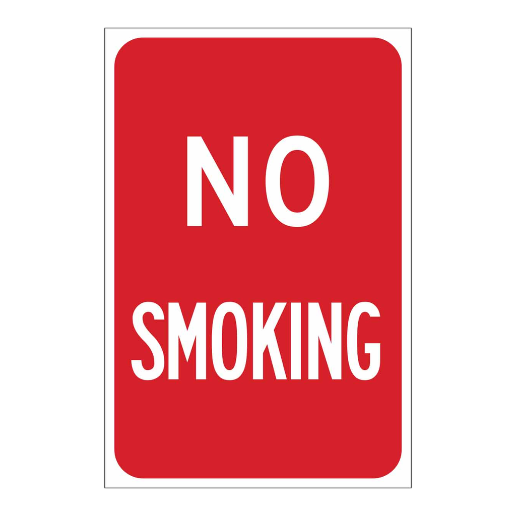 Brady No Smoking Sign