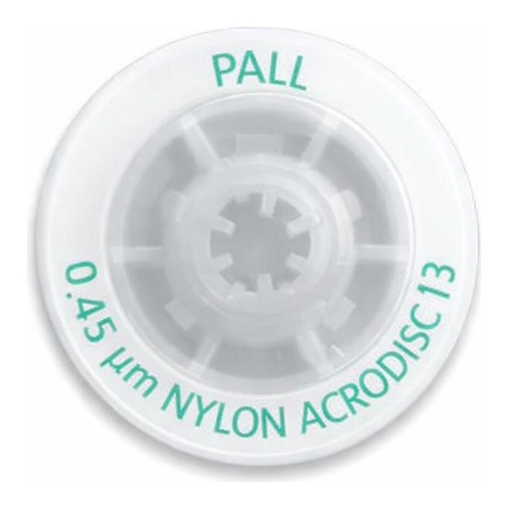 Waters Nylon Acrodisc Syringe Filter, 13 mm, 0.45 µm, Aqueous, 1000/case