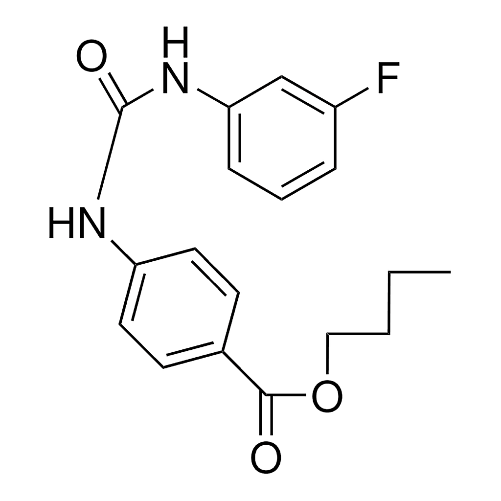 Merck BUTYL 4-(3-FLUOROPHENYLUREIDO) - 50 MG&