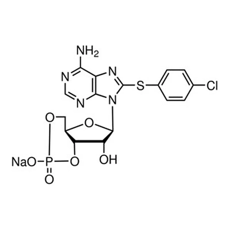 Merck 8-(4-CHLOROPHENYLTHIO)ADENOSINE 3``:5``- &