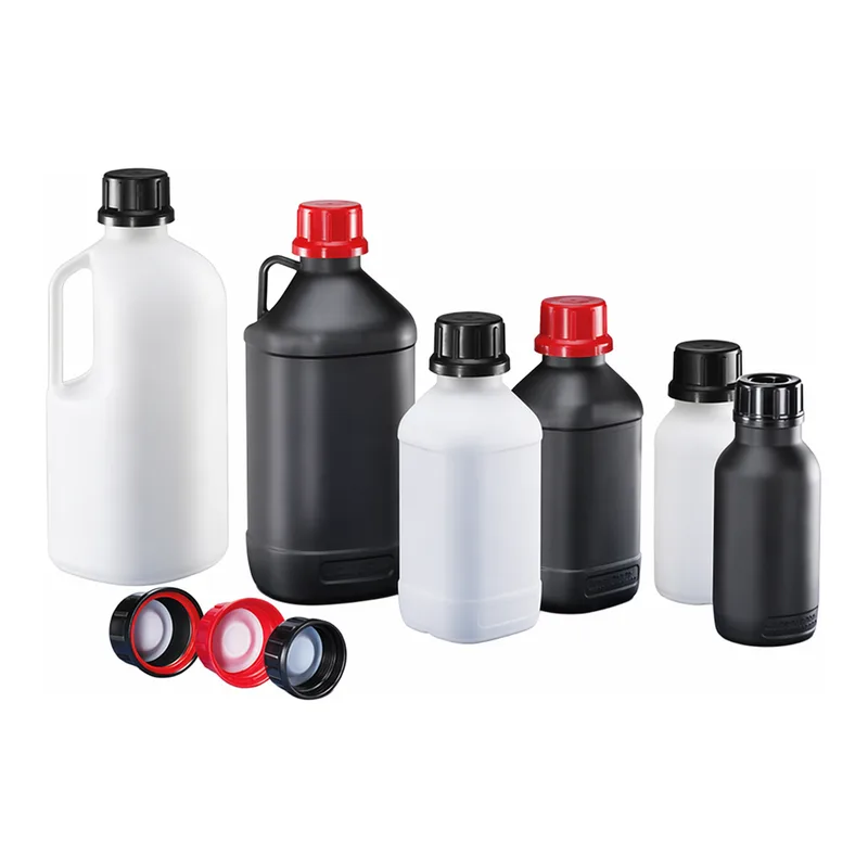AS ONE Narrow-Mouth Square Bottle HDPE(Compliant to UN Standard/Liquid), 세구 각형병(액체용 UN규격 대응)
