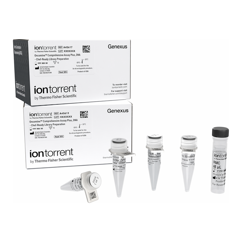 Thermo Fisher Scientific Oncomine Comprehensive Assay Plus, automated library preparation