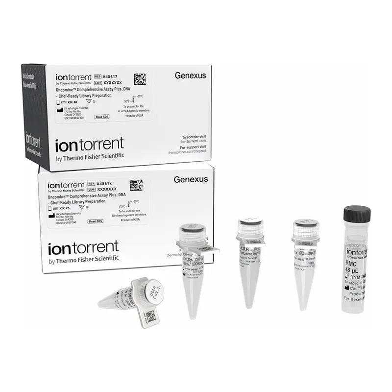 Thermo Fisher Scientific Oncomine Comprehensive Assay Plus, automated library preparation