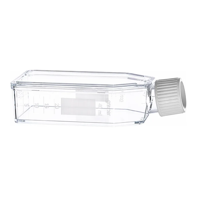 Greiner Bio One SUSPENSION CULTURE FLASK, 50 ML, PS, CLEAR,CELLSTAR®, WHITE FILTER SCREW CAP, STERILE, 10 PCS./BAG, TRIPLE PACKED
